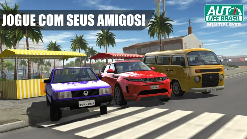 Auto Life Brasil Multiplayer - Jogo de Carros e Vida Real