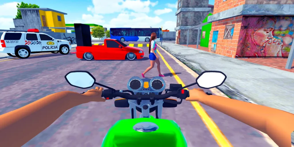 Corte de Giro - Jogo de Motos