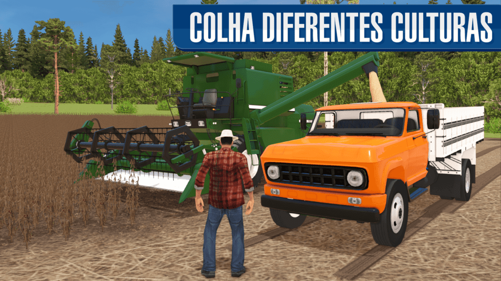 Farming Sim Brasil - Jogo de Fazenda