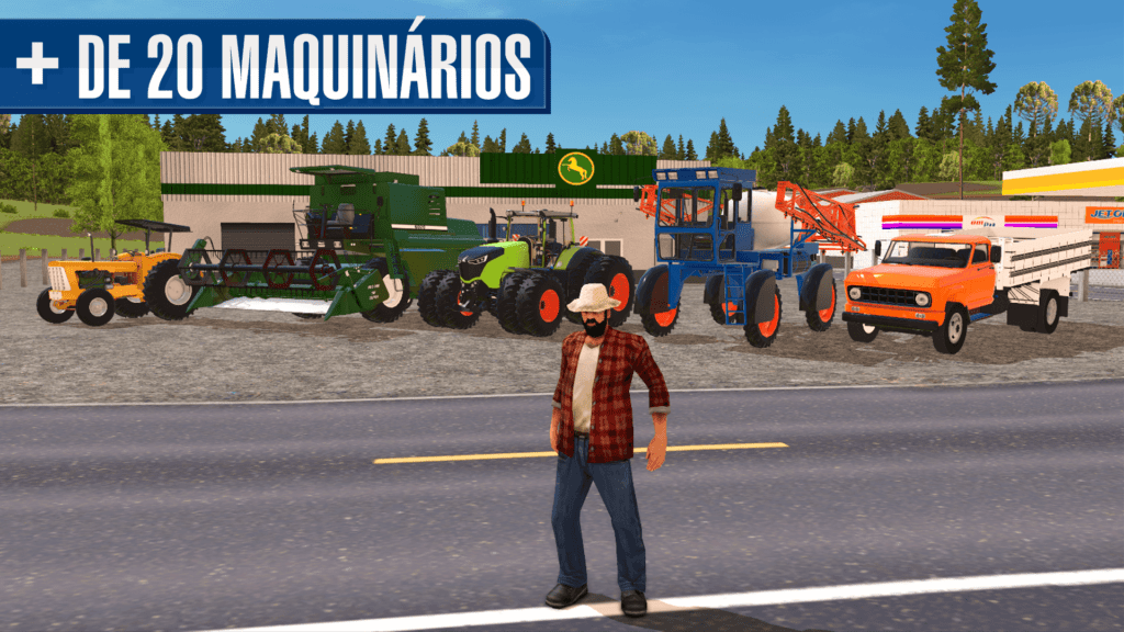 Farming Sim Brasil - Jogo de Fazenda Android
