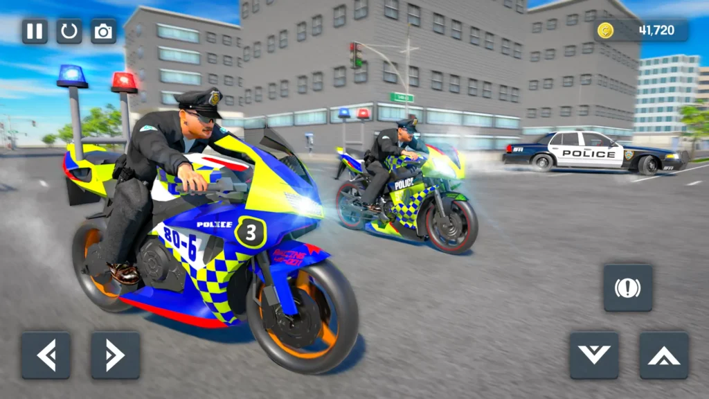 Police Bike Stunt Race - Jogo de Motos e Polícia Android