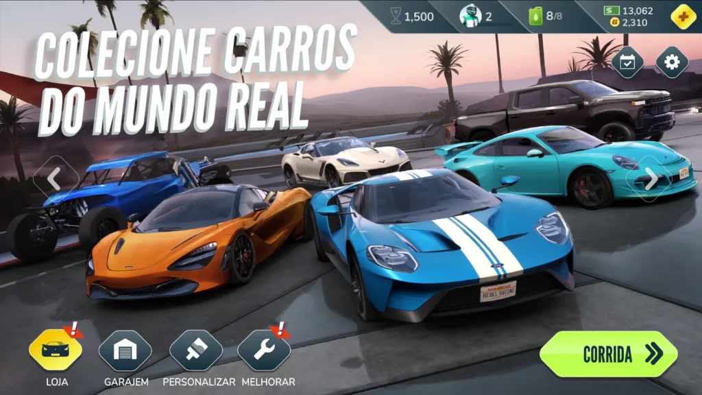 Rebel Racing - Jogo de Corrida