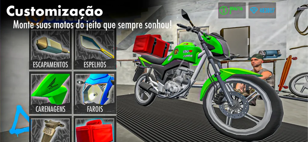 Cidade do Grau - Jogo de Motos Android