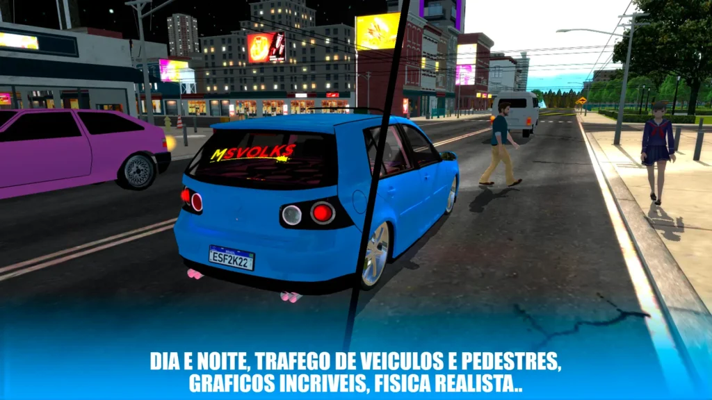 Estilo Fixa - Jogo de Carros